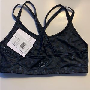 Leopard Print Sports Bra